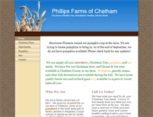 Tablet Screenshot of phillipsfarmschatham.com